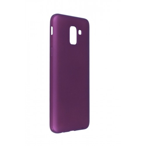 Newface Samsung Galaxy J6 Kılıf Premium Rubber Silikon - Mürdüm Newface Samsung Galaxy J6 Kılıf Premium Rubber Silikon - Mürdüm