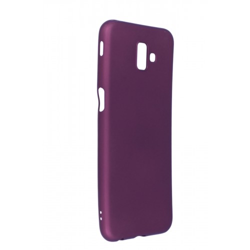 Newface Samsung Galaxy J6 Plus Kılıf Premium Rubber Silikon - Mürdüm Newface Samsung Galaxy J6 Plus Kılıf Premium Rubber Silikon - Mürdüm