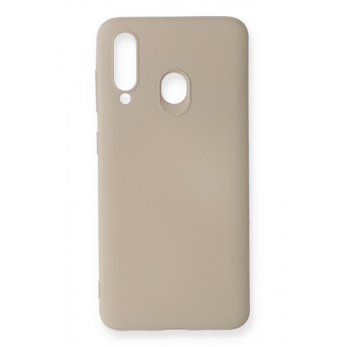 Newface Samsung Galaxy M40 Kılıf Premium Rubber Silikon - Bej Newface Samsung Galaxy M40 Kılıf Premium Rubber Silikon - Bej