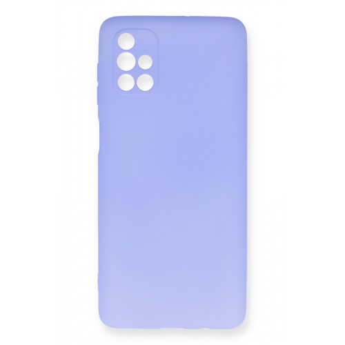 Newface Samsung Galaxy M51 Kılıf Premium Rubber Silikon - Lila Newface Samsung Galaxy M51 Kılıf Premium Rubber Silikon - Lila