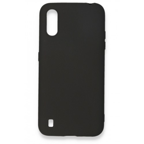 Newface Samsung Galaxy A01 Kılıf Premium Rubber Silikon - Siyah Newface Samsung Galaxy A01 Kılıf Premium Rubber Silikon - Siyah