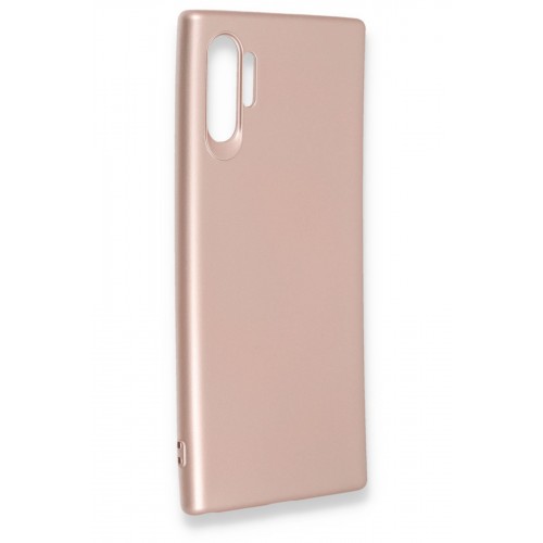 Newface Samsung Galaxy Note 10 Plus Kılıf Premium Rubber Silikon - Rose Gold Newface Samsung Galaxy Note 10 Plus Kılıf Premium Rubber Silikon - Rose Gold