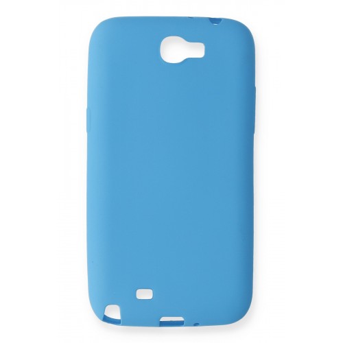 Newface Samsung Galaxy Note 2 / N7100 Kılıf Premium Rubber Silikon - Mavi Newface Samsung Galaxy Note 2 / N7100 Kılıf Premium Rubber Silikon - Mavi