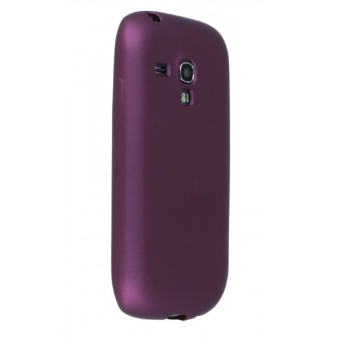 Newface Samsung Galaxy i8190 / S3 Mini Kılıf Premium Rubber Silikon - Mürdüm Newface Samsung Galaxy i8190 / S3 Mini Kılıf Premium Rubber Silikon - Mürdüm