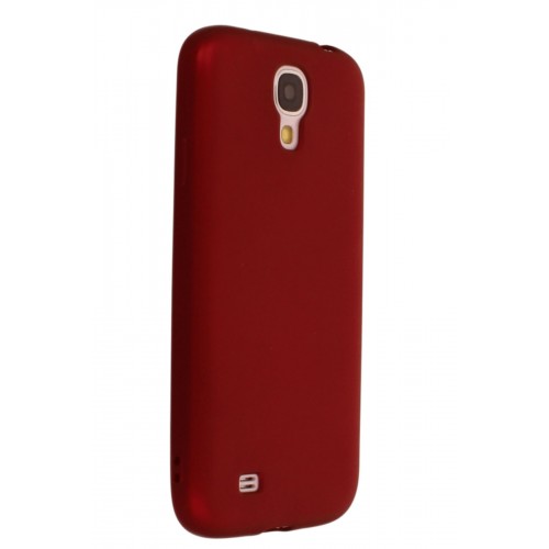 Newface Samsung Galaxy i9500 / S4 Kılıf Premium Rubber Silikon - Bordo Newface Samsung Galaxy i9500 / S4 Kılıf Premium Rubber Silikon - Bordo