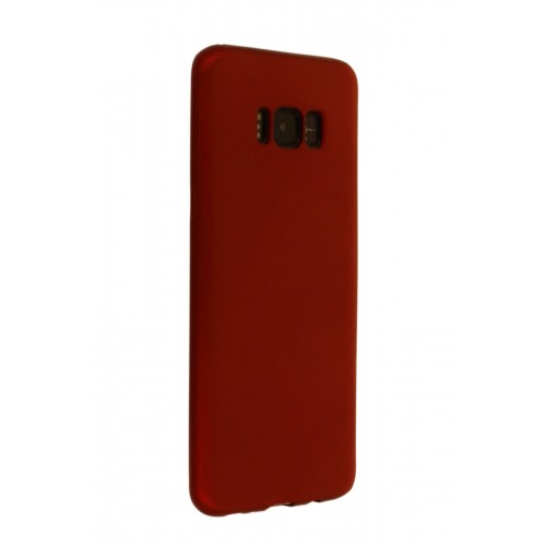 Newface Samsung Galaxy S8 Plus Kılıf Premium Rubber Silikon - Bordo Newface Samsung Galaxy S8 Plus Kılıf Premium Rubber Silikon - Bordo
