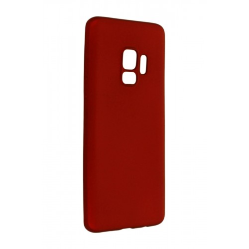 Newface Samsung Galaxy S9 Kılıf Premium Rubber Silikon - Bordo Newface Samsung Galaxy S9 Kılıf Premium Rubber Silikon - Bordo