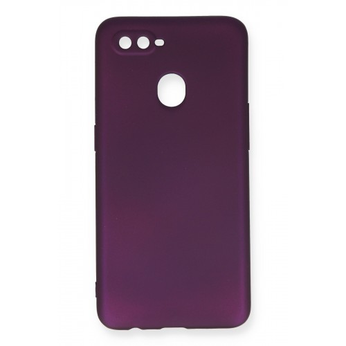 Newface Oppo A12 Kılıf Premium Rubber Silikon - Mürdüm Newface Oppo A12 Kılıf Premium Rubber Silikon - Mürdüm