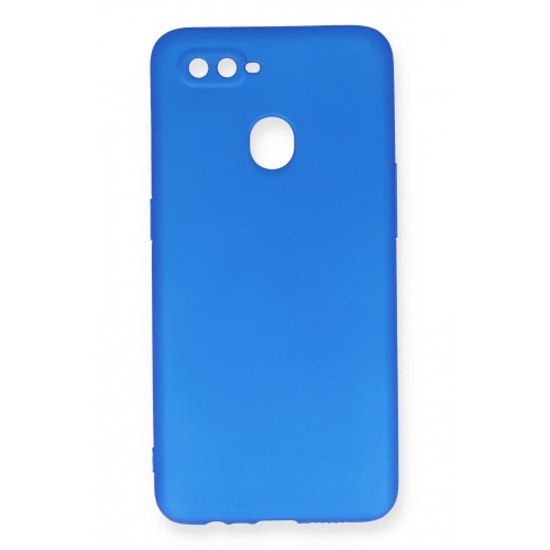 Newface Oppo AX7 Kılıf Premium Rubber Silikon - Mavi Newface Oppo AX7 Kılıf Premium Rubber Silikon - Mavi