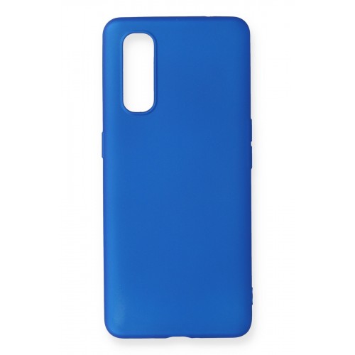 Newface Oppo Find X2 Kılıf Premium Rubber Silikon - Mavi Newface Oppo Find X2 Kılıf Premium Rubber Silikon - Mavi