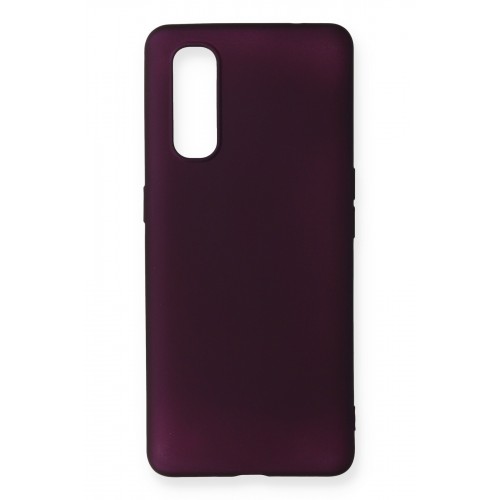 Newface Oppo Find X2 Kılıf Premium Rubber Silikon - Mürdüm Newface Oppo Find X2 Kılıf Premium Rubber Silikon - Mürdüm