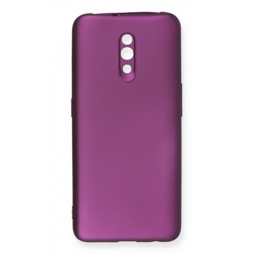 Newface Oppo Reno Kılıf Premium Rubber Silikon - Mürdüm Newface Oppo Reno Kılıf Premium Rubber Silikon - Mürdüm