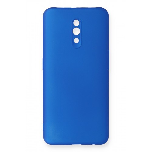 Newface Oppo Reno Kılıf Premium Rubber Silikon - Mavi Newface Oppo Reno Kılıf Premium Rubber Silikon - Mavi
