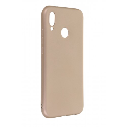 Newface Huawei P20 Lite Kılıf Premium Rubber Silikon - Gold Newface Huawei P20 Lite Kılıf Premium Rubber Silikon - Gold