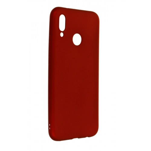 Newface Huawei P20 Lite Kılıf Premium Rubber Silikon - Bordo Newface Huawei P20 Lite Kılıf Premium Rubber Silikon - Bordo