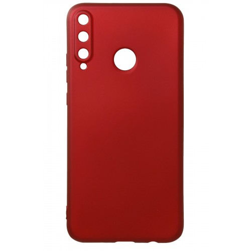 Newface Huawei P40 Lite E Kılıf Premium Rubber Silikon - Bordo Newface Huawei P40 Lite E Kılıf Premium Rubber Silikon - Bordo