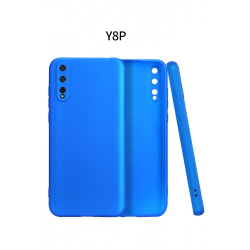 Newface Huawei Y8P Kılıf Premium Rubber Silikon - Mavi Newface Huawei Y8P Kılıf Premium Rubber Silikon - Mavi