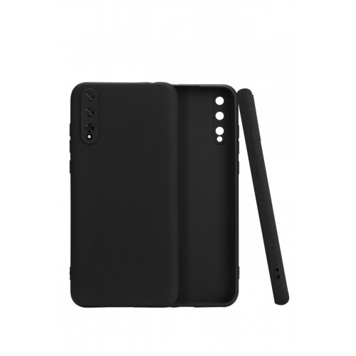 Newface Huawei P Smart S Kılıf Premium Rubber Silikon - Siyah Newface Huawei P Smart S Kılıf Premium Rubber Silikon - Siyah