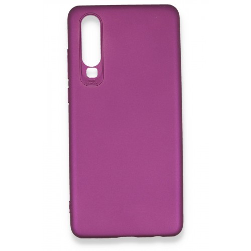 Newface Huawei P30 Kılıf Premium Rubber Silikon - Mürdüm Newface Huawei P30 Kılıf Premium Rubber Silikon - Mürdüm