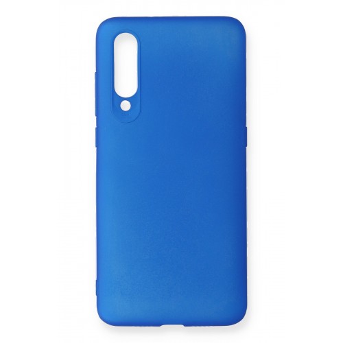 Newface Xiaomi Mi 9 Kılıf Premium Rubber Silikon - Mavi Newface Xiaomi Mi 9 Kılıf Premium Rubber Silikon - Mavi