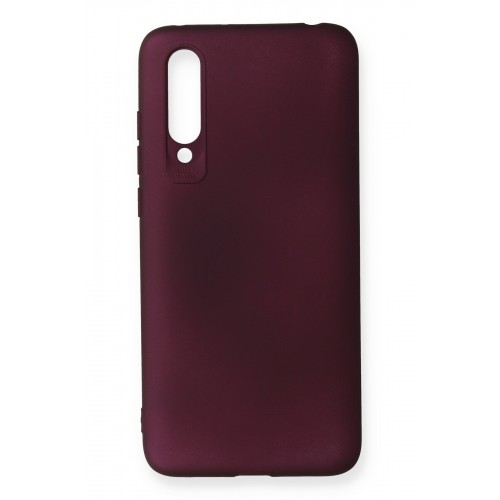 Newface Xiaomi Mi 9 Lite Kılıf Premium Rubber Silikon - Mürdüm Newface Xiaomi Mi 9 Lite Kılıf Premium Rubber Silikon - Mürdüm