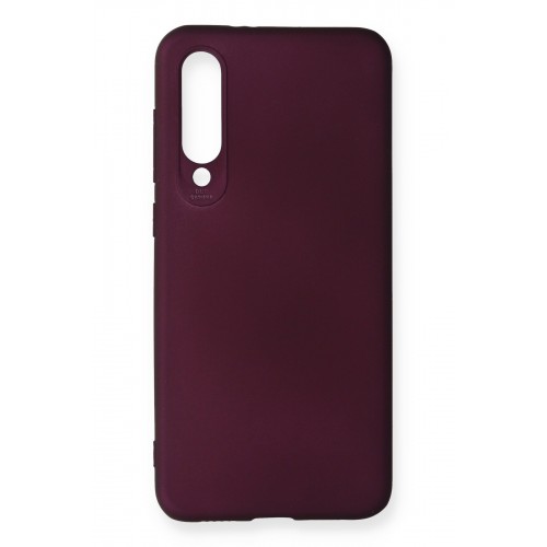 Newface Xiaomi Mi 9 SE Kılıf Premium Rubber Silikon - Mürdüm Newface Xiaomi Mi 9 SE Kılıf Premium Rubber Silikon - Mürdüm