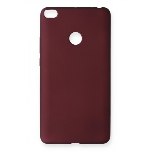Newface Xiaomi Mi Max 2 Kılıf Premium Rubber Silikon - Mürdüm Newface Xiaomi Mi Max 2 Kılıf Premium Rubber Silikon - Mürdüm