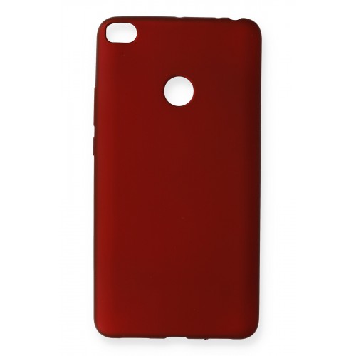 Newface Xiaomi Mi Max 2 Kılıf Premium Rubber Silikon - Bordo Newface Xiaomi Mi Max 2 Kılıf Premium Rubber Silikon - Bordo