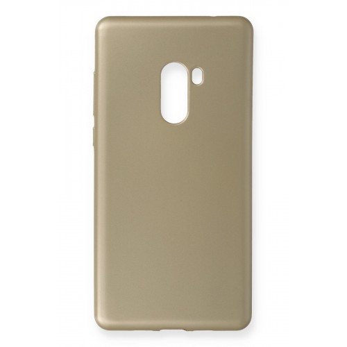 Newface Xiaomi Mi Mix 2 Kılıf Premium Rubber Silikon - Gold Newface Xiaomi Mi Mix 2 Kılıf Premium Rubber Silikon - Gold