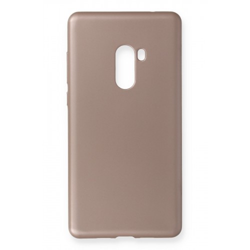 Newface Xiaomi Mi Mix 2 Kılıf Premium Rubber Silikon - Rose Gold Newface Xiaomi Mi Mix 2 Kılıf Premium Rubber Silikon - Rose Gold