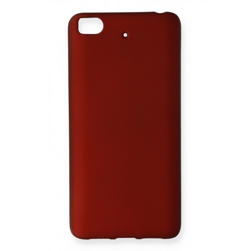 Newface Xiaomi Mi 5S Kılıf Premium Rubber Silikon - Bordo Newface Xiaomi Mi 5S Kılıf Premium Rubber Silikon - Bordo