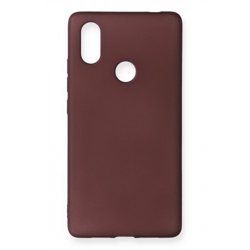 Newface Xiaomi Mi 8 SE Kılıf Premium Rubber Silikon - Mürdüm Newface Xiaomi Mi 8 SE Kılıf Premium Rubber Silikon - Mürdüm
