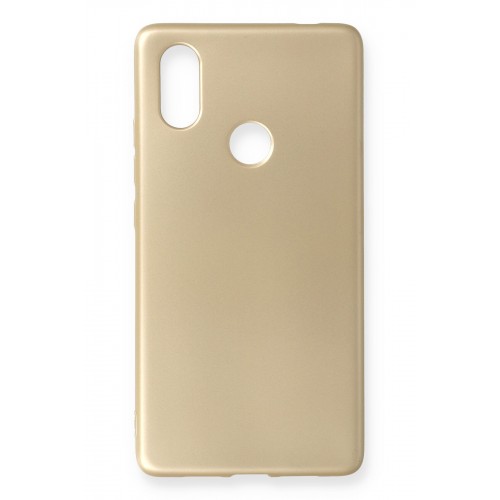 Newface Xiaomi Mi 8 SE Kılıf Premium Rubber Silikon - Gold Newface Xiaomi Mi 8 SE Kılıf Premium Rubber Silikon - Gold