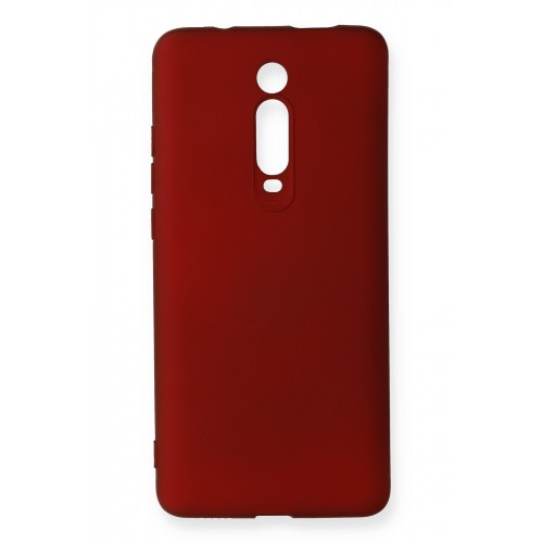 Newface Xiaomi Mi 9T Kılıf Premium Rubber Silikon - Bordo Newface Xiaomi Mi 9T Kılıf Premium Rubber Silikon - Bordo