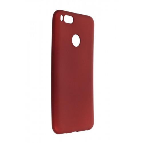 Newface Xiaomi Mi A1 Kılıf Premium Rubber Silikon - Bordo Newface Xiaomi Mi A1 Kılıf Premium Rubber Silikon - Bordo