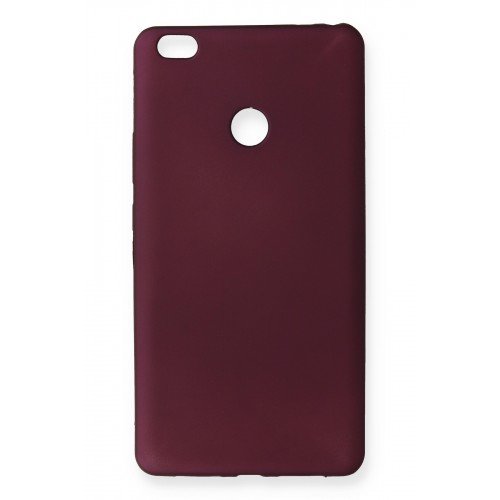 Newface Xiaomi Mi Max Kılıf Premium Rubber Silikon - Mürdüm Newface Xiaomi Mi Max Kılıf Premium Rubber Silikon - Mürdüm