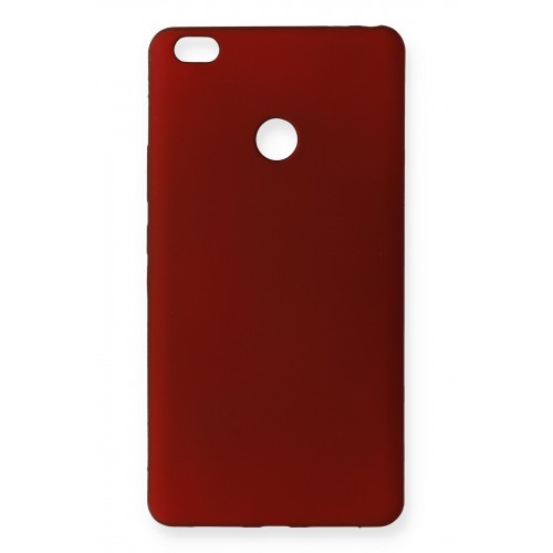 Newface Xiaomi Mi Max Kılıf Premium Rubber Silikon - Bordo Newface Xiaomi Mi Max Kılıf Premium Rubber Silikon - Bordo