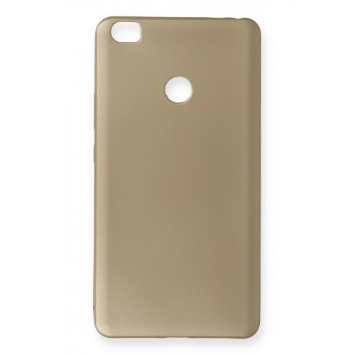Newface Xiaomi Mi Max Kılıf Premium Rubber Silikon - Gold Newface Xiaomi Mi Max Kılıf Premium Rubber Silikon - Gold
