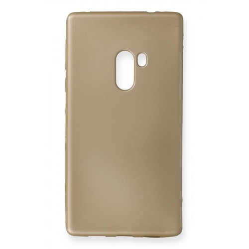 Newface Xiaomi Mi Mix Kılıf Premium Rubber Silikon - Gold Newface Xiaomi Mi Mix Kılıf Premium Rubber Silikon - Gold