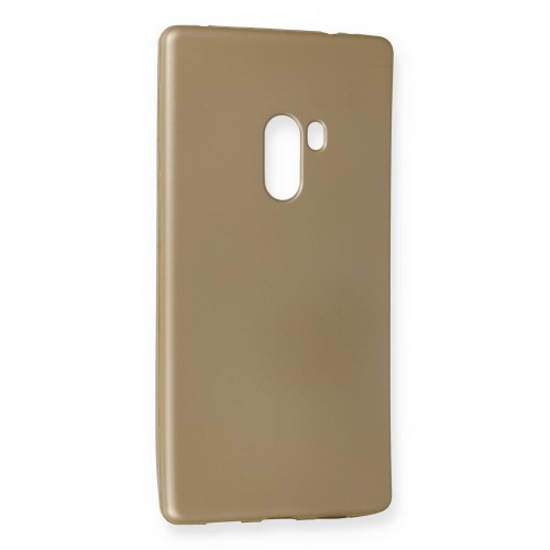 Newface Xiaomi Mi Mix Kılıf Premium Rubber Silikon - Gold Newface Xiaomi Mi Mix Kılıf Premium Rubber Silikon - Gold