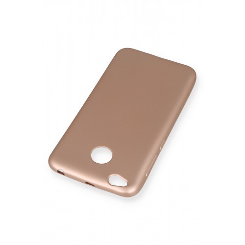 Newface Xiaomi Redmi 4X Kılıf Premium Rubber Silikon - Rose Gold Newface Xiaomi Redmi 4X Kılıf Premium Rubber Silikon - Rose Gold