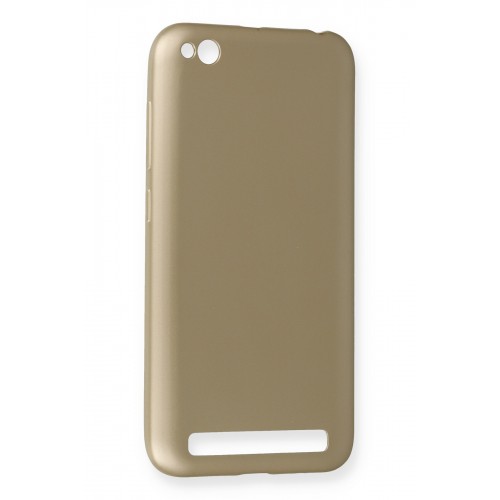 Newface Xiaomi Redmi 5A Kılıf Premium Rubber Silikon - Gold Newface Xiaomi Redmi 5A Kılıf Premium Rubber Silikon - Gold