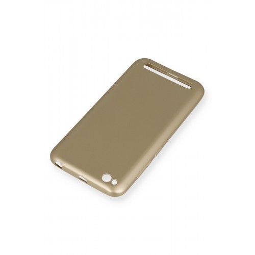 Newface Xiaomi Redmi 5A Kılıf Premium Rubber Silikon - Gold Newface Xiaomi Redmi 5A Kılıf Premium Rubber Silikon - Gold