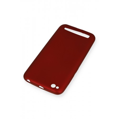 Newface Xiaomi Redmi 5A Kılıf Premium Rubber Silikon - Bordo Newface Xiaomi Redmi 5A Kılıf Premium Rubber Silikon - Bordo