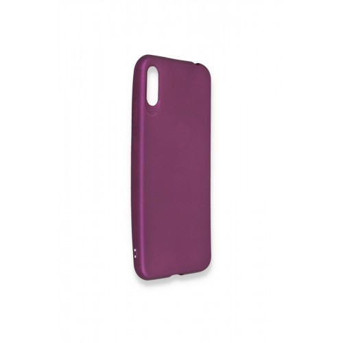Newface Xiaomi Redmi 7A Kılıf Premium Rubber Silikon - Mürdüm Newface Xiaomi Redmi 7A Kılıf Premium Rubber Silikon - Mürdüm