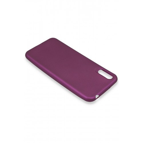 Newface Xiaomi Redmi 7A Kılıf Premium Rubber Silikon - Mürdüm Newface Xiaomi Redmi 7A Kılıf Premium Rubber Silikon - Mürdüm