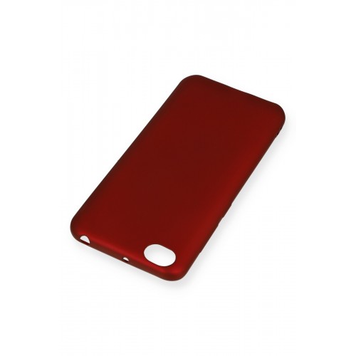Newface Xiaomi Redmi Go Kılıf Premium Rubber Silikon - Bordo Newface Xiaomi Redmi Go Kılıf Premium Rubber Silikon - Bordo