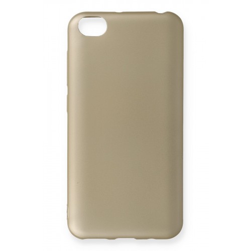 Newface Xiaomi Redmi Go Kılıf Premium Rubber Silikon - Gold Newface Xiaomi Redmi Go Kılıf Premium Rubber Silikon - Gold