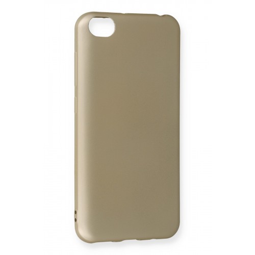 Newface Xiaomi Redmi Go Kılıf Premium Rubber Silikon - Gold Newface Xiaomi Redmi Go Kılıf Premium Rubber Silikon - Gold