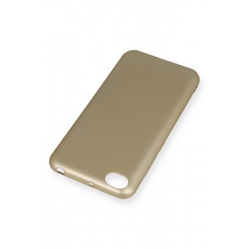 Newface Xiaomi Redmi Go Kılıf Premium Rubber Silikon - Gold Newface Xiaomi Redmi Go Kılıf Premium Rubber Silikon - Gold